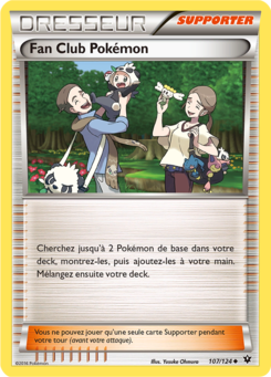 Fan Club Pokémon (XY Impact des Destins 107)