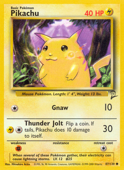Pikachu (Base Set 2 87)