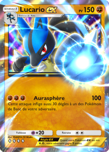 Lucario-ex (Booster de Luxe ex 214)