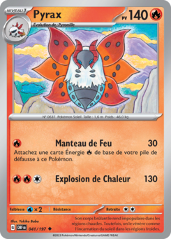 Pyrax (Écarlate et Violet Flammes Obsidiennes 041)