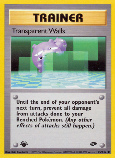 Transparent Walls (Gym Challenge 125)