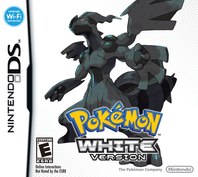 Fichier:Jaquette de Pokémon Blanc (anglais).png