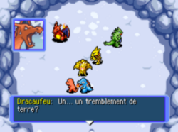 La discussion est interrompue par un séisme...