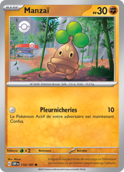 Manzaï (Écarlate et Violet Flammes Obsidiennes 110)