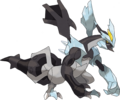 Artwork officiel de la forme Kyurem Noir pour Pokémon Noir 2 et Blanc 2