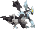 Artwork officiel de la forme Kyurem Noir pour NB2