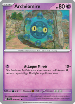 Archéomire (Écarlate et Violet Forces Temporelles 068)