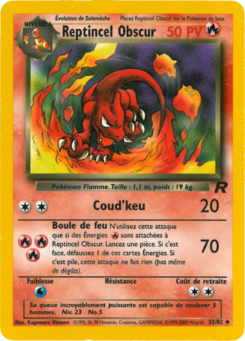 Reptincel Obscur (Team Rocket 32)