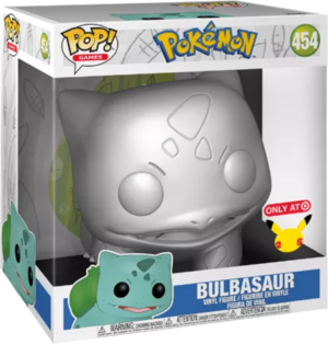 Boîte Bulbizarre 25 cm (Silver Metallic) POP.png
