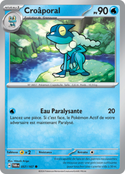Croâporal (Écarlate et Violet Mascarade Crépusculaire 057)