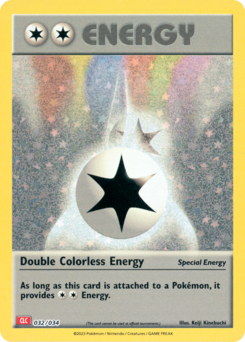 Double Colorless Energy (Pokémon Trading Card Game Classic Charizard & Ho-Oh ex Deck 032)