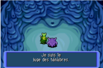 La voix du juge du fond de la Grotte s'adresse à Ectoplasma.