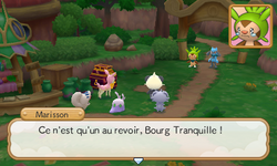 …ils lisent les lettres laissées par les villageois, puis le duo fait leurs aurevoirs.
