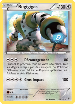 Regigigas (XY Vigueur Spectrale 86)