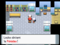 Obtention du Pokédex.