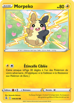 Morpeko (Épée et Bouclier Poing de Fusion 109)