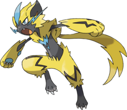 Rankdown - Pokémon Alola 250px-Zeraora-USUL