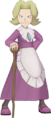 La tenue canonique d'Agatha dans Pokémon Masters EX.