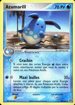Azumarill (EX Tempête de sable 30)