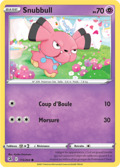 Snubbull (Épée et Bouclier Poing de Fusion 115)