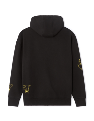 Celio sweat Pikachu noir arrière hiver 2025.png