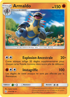 Armaldo (Soleil et Lune Éclipse Cosmique 112)