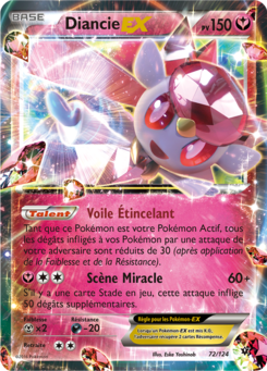Diancie-EX (XY Impact des Destins 72)