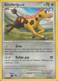 Girafarig (Diamant & Perle Trésors Mystérieux 49)