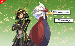 Pokémon Conquest - Masamune et Gueriaigle.png