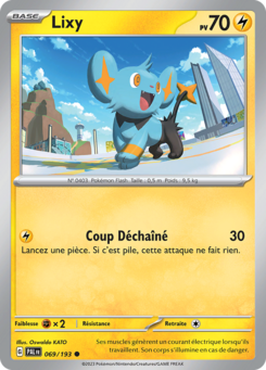 Lixy (Écarlate et Violet Évolutions à Paldea 069)