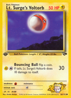 Lt. Surge's Voltorb (Gym Challenge 86)