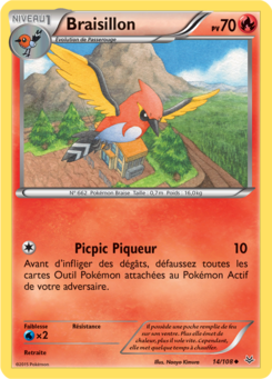 Braisillon (XY Ciel Rugissant 14)
