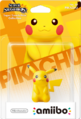 Packaging de l'amiibo de Pikachu.