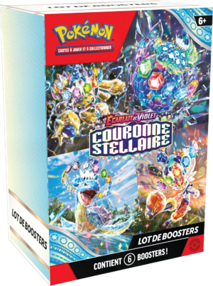 Lot de boosters Écarlate et Violet Couronne Stellaire.png