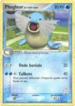 Phogleur de Team Aqua (EX Team Magma VS Team Aqua 31)