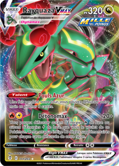 Rayquaza-VMAX (Épée et Bouclier Évolution Céleste 111)