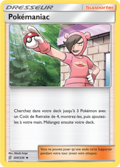 Pokémaniac (Soleil et Lune Harmonie des Esprits 204)