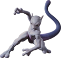 Artwork de Mewtwo pour le film Détective Pikachu.