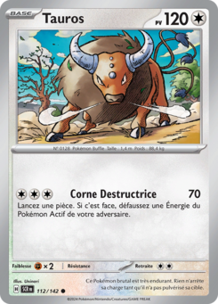 Tauros (Écarlate et Violet Couronne Stellaire 112)