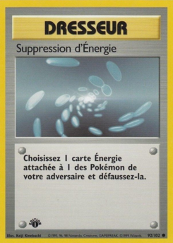 Suppression d'Énergie (Set de Base 92)