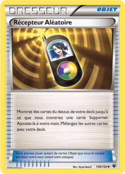 Récepteur Aléatoire (XY Impact des Destins 109)