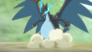 Pokémon Méga-Évolution 2 - Méga-Dracaufeu X d'Alain.png