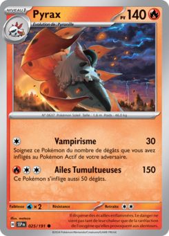 Pyrax (Écarlate et Violet Étincelles Déferlantes 025)