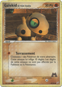 Galekid de Team Magma (EX Team Magma VS Team Aqua 59)