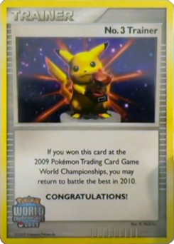 No. 3 Trainer (World Championships 2009)