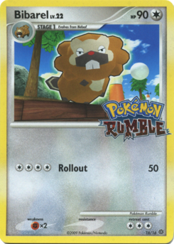 Bibarel (Pokémon Rumble 16)