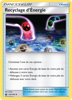 Recyclage d'Énergie (Soleil et Lune Tempête Céleste 128)