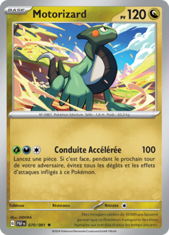 Motorizard (Écarlate et Violet Destinées de Paldea 070)