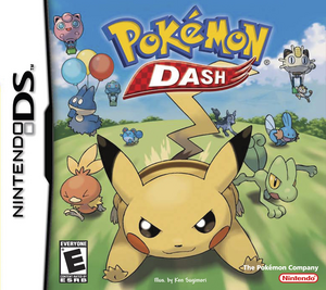 Jaquette de Pokémon Dash (anglais).png