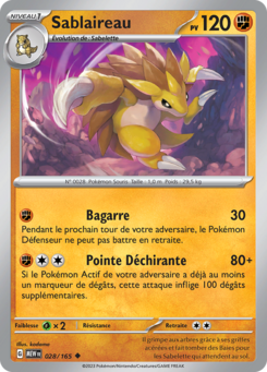 Sablaireau (Écarlate et Violet 151 028)